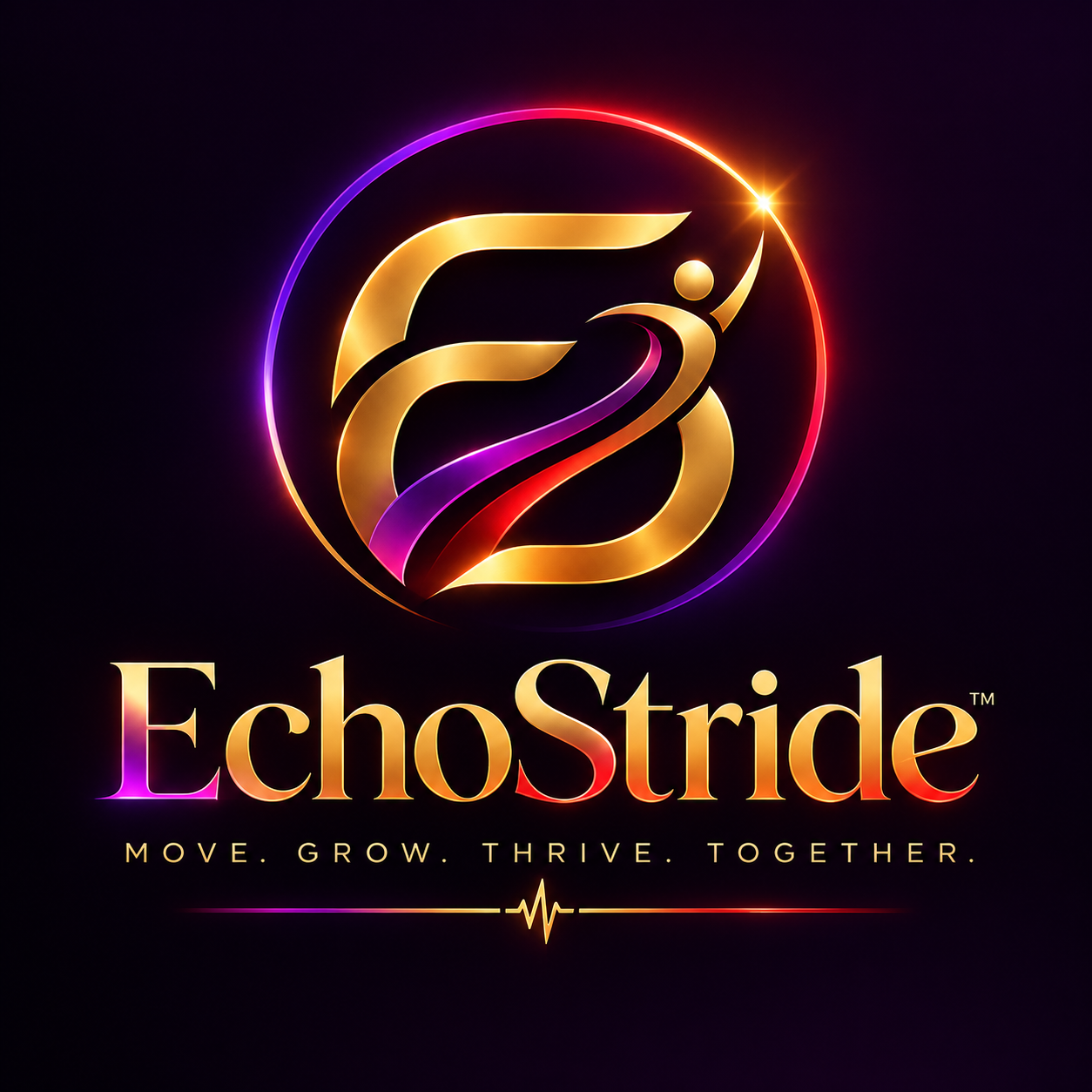 EchoStride — Move. Grow. Thrive. Together.